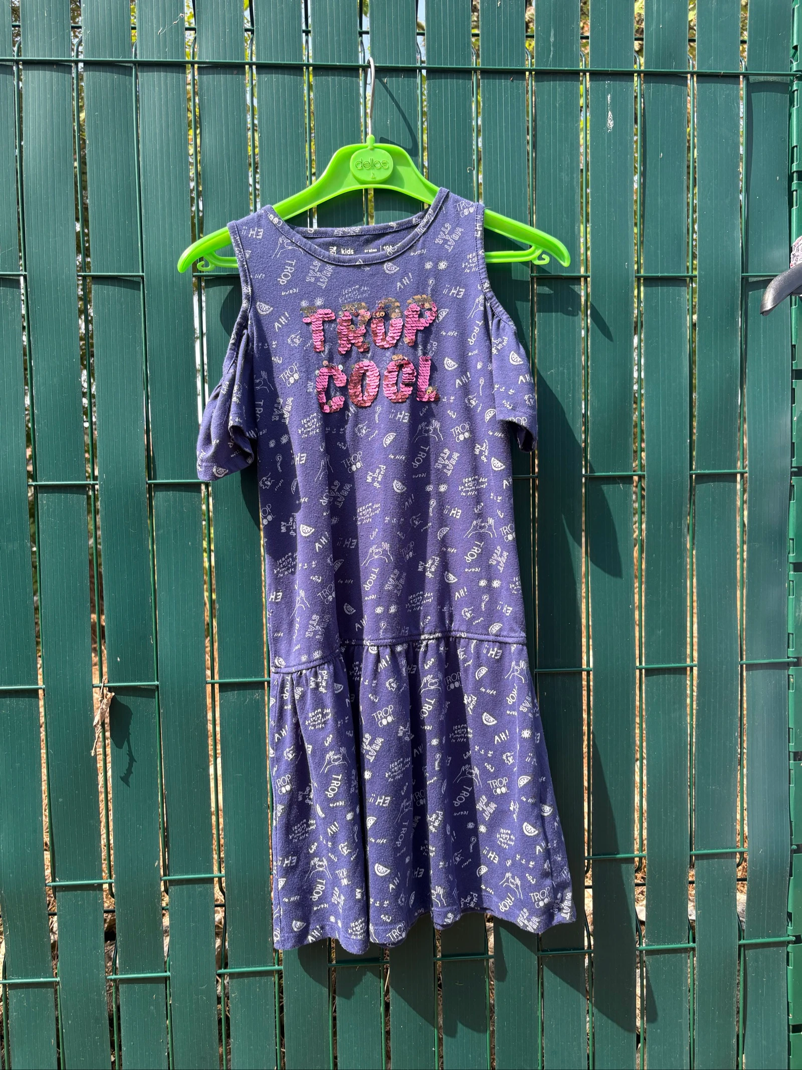 Lot of 6 dresses for 10-year-old girls – Sergent Major, Little Lavand, Tissaia – great deal - cotton – photo 4